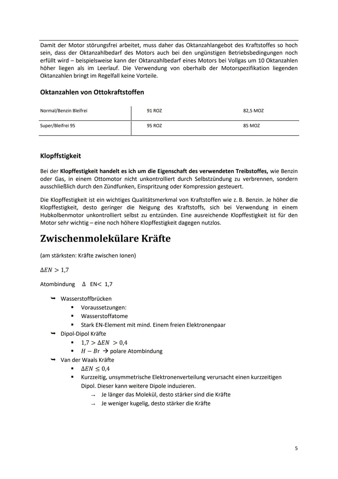 Alkane
Alkane sind Kohlenwasserstoffverbindungen ohne Doppel-/Dreifachbindungen.
Name
Methan
Ethan
Propan
Butan
Pentan
Hexan
Summenformel St