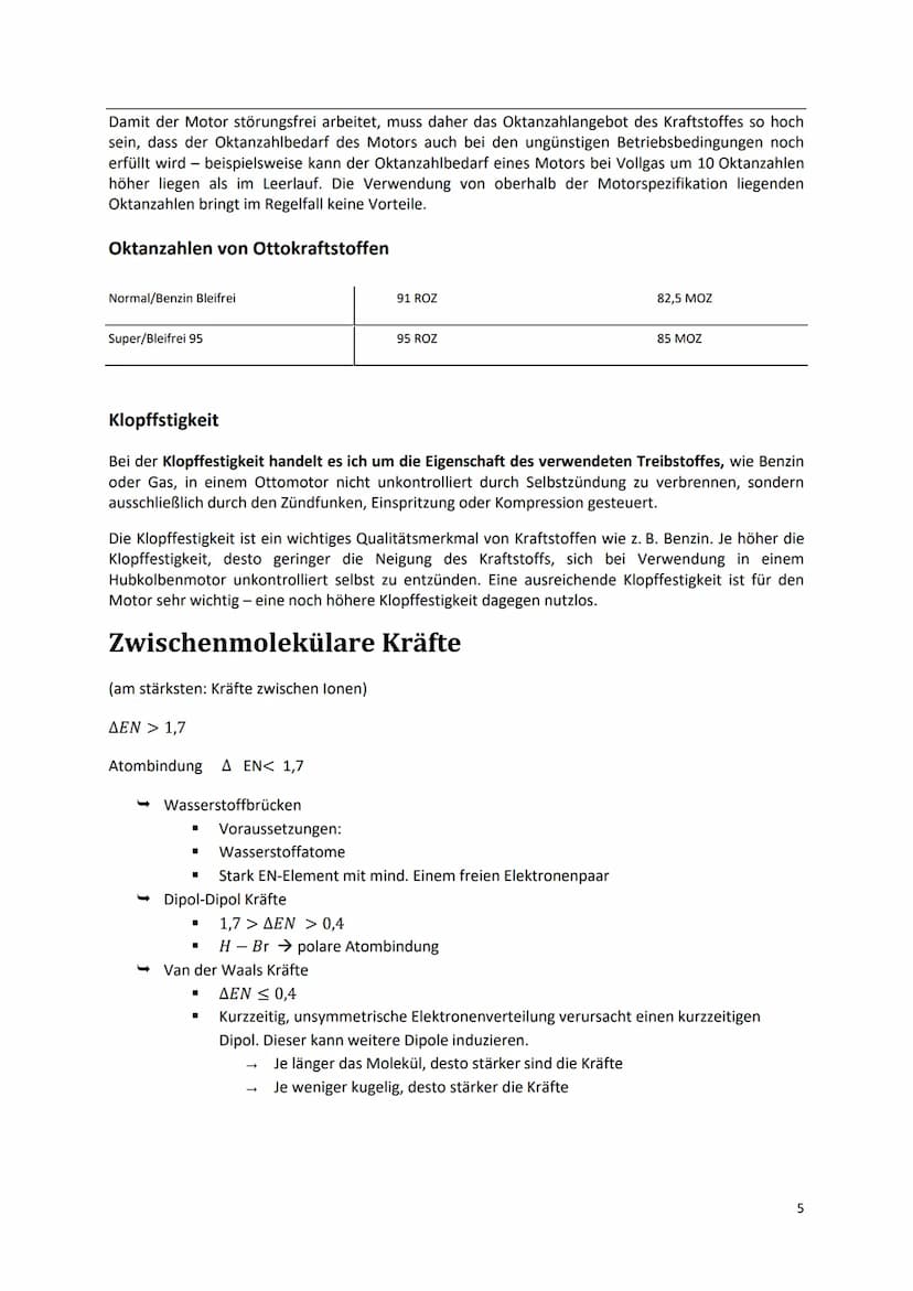 Alkane
Alkane sind Kohlenwasserstoffverbindungen ohne Doppel-/Dreifachbindungen.
Name
Methan
Ethan
Propan
Butan
Pentan
Hexan
Summenformel St