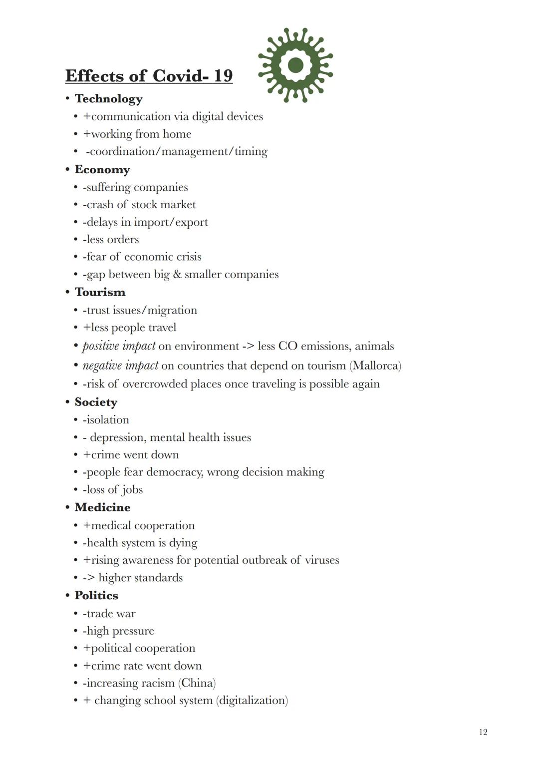 English Abitur 2023
Topics&Method sheets
●
✓G
Topics
VE
English as a lingua franca
Studying & Working in a globalised World
Globalization
gl