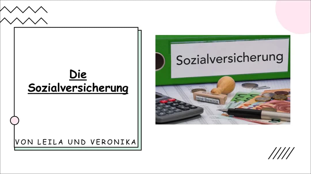 Die Sozialversicherungen 