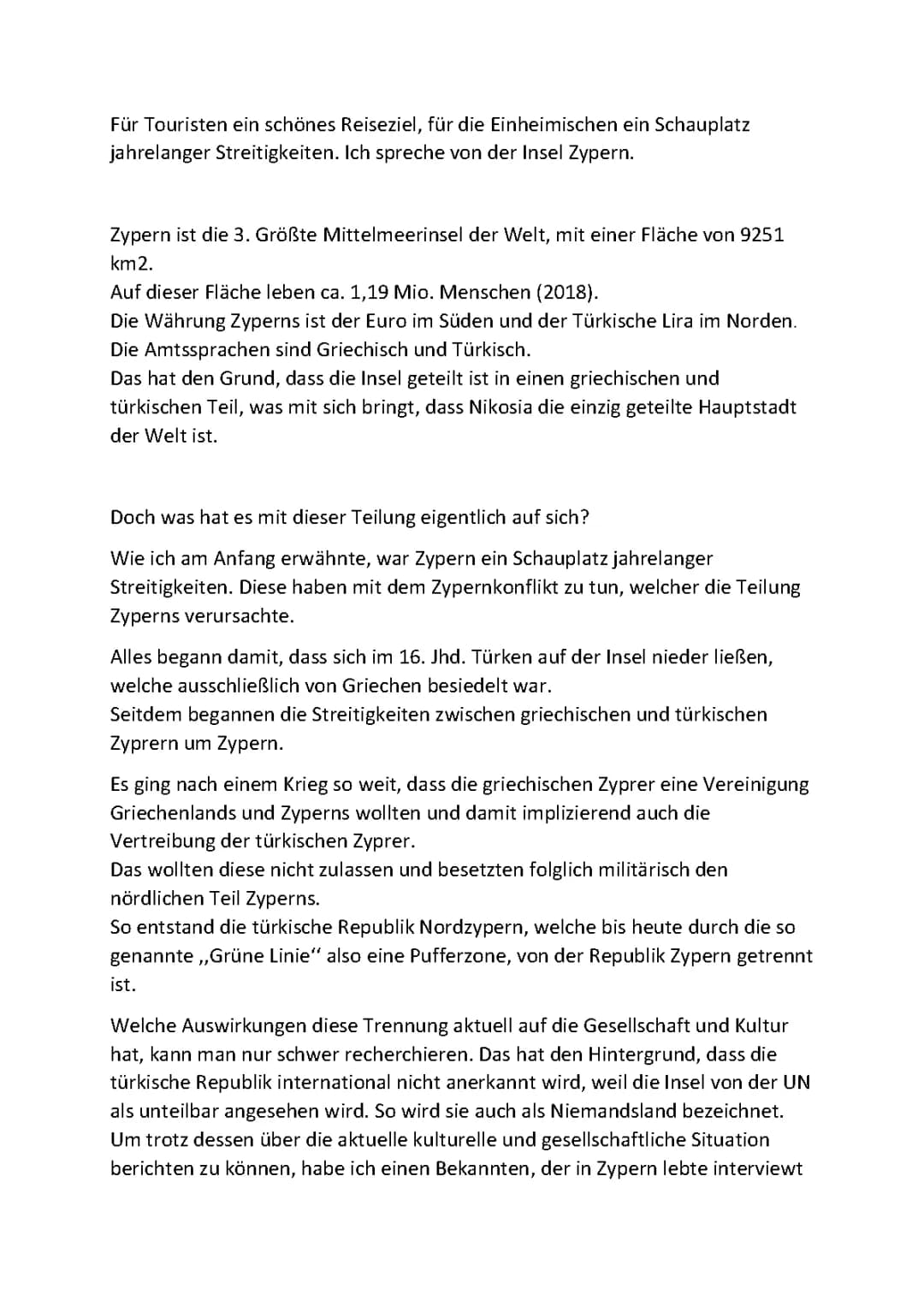 Zypern: Währung, Geschichte und alles über dieses besondere Land