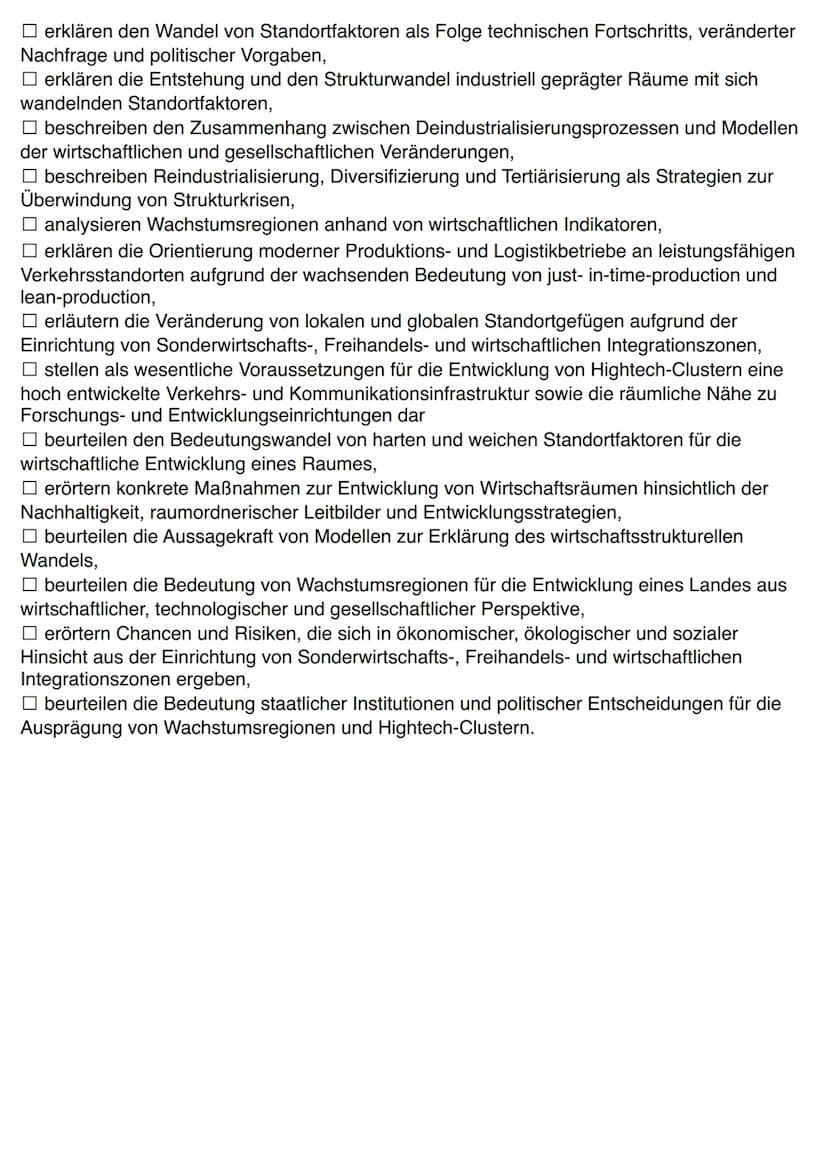 4. Bedeutungswandel von
Standortfaktoren
4.1 Strukturwandel industriell geprägter Räume
4.2 Herraw bilden von Wackstumusregionen
·Veränderun