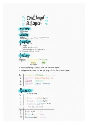 Know conditional sentences, if-clauses thumbnail