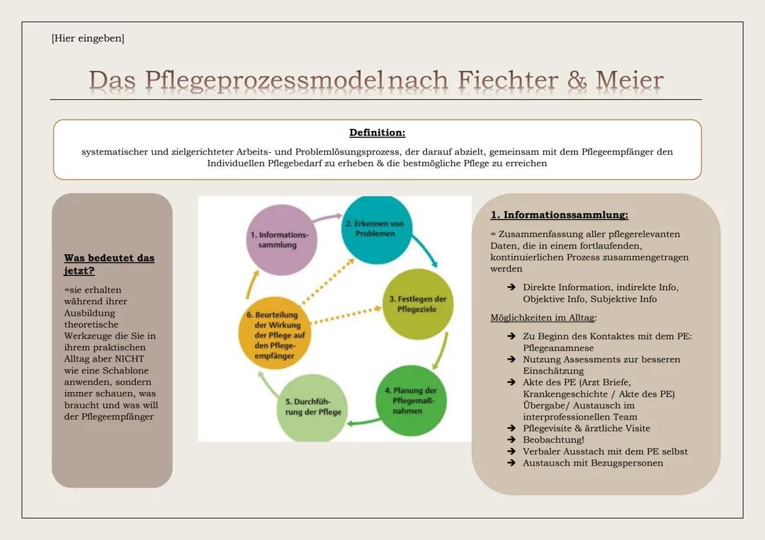 Pflegeprozessmodel