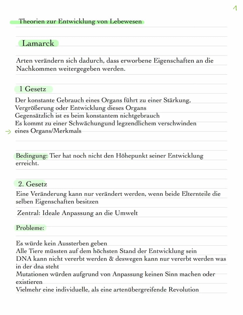 Definition: Ausrollen, entwickeln, ablaufen
Evolutionstheorie:
Alle ausgestorbenen Lebewesen sind miteinander verwandt, stammen
von einem fr
