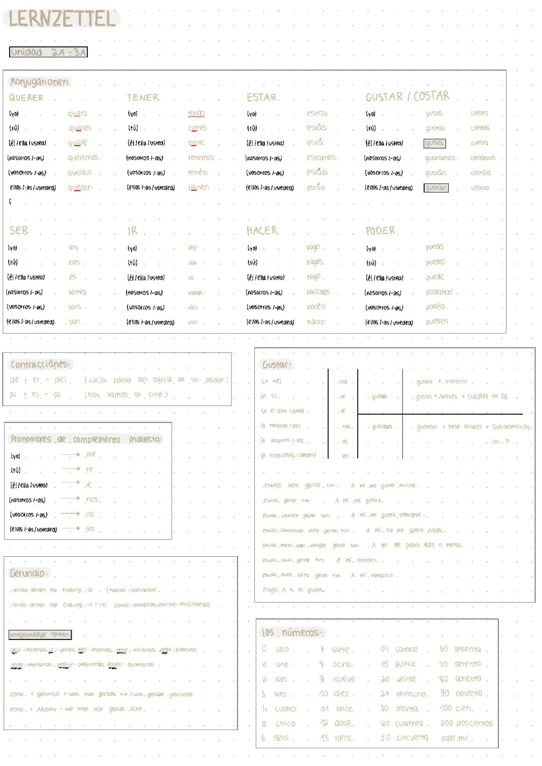 Ejercicios de Gramática Española - PDF Gratis para Principiantes