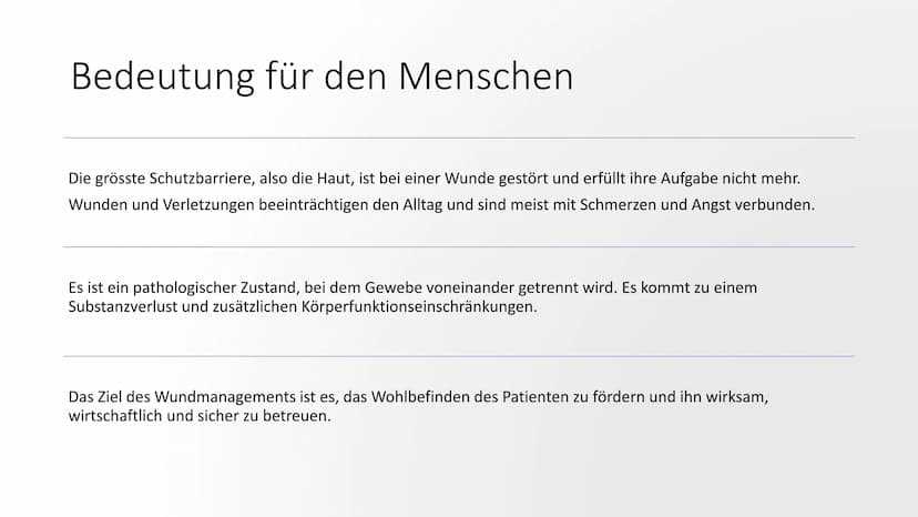 alio
Einmal
Handsch
Handschuhe
alio Einmal
Bei primär und
sekundär heilenden
Wunden einen
Verband wechseln
Handlungskompetenz D.7
Lia Serain