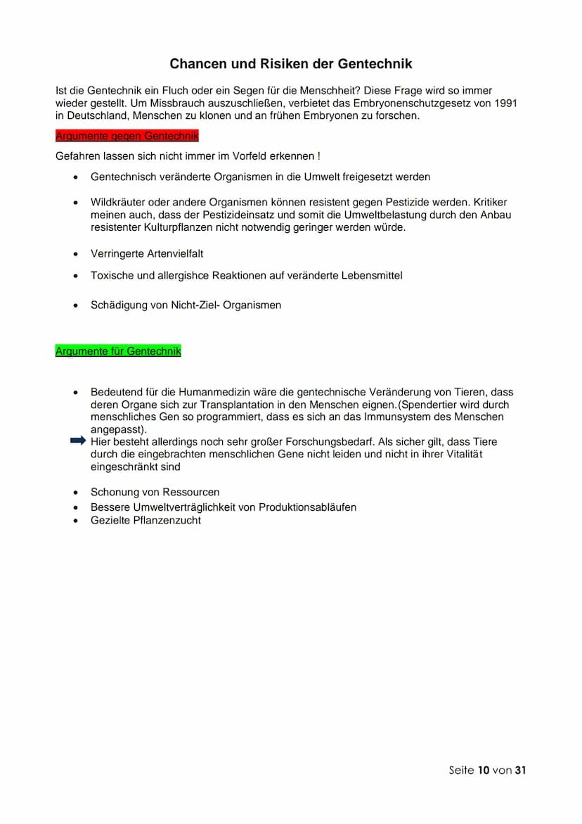 Thema 1: Molekulargenetik und Gentechnik
Fachbegriffe zur Genetik:
Genetik: Wissenschaft (Lehre) von der Vererbung
Vererbung: Auftreten glei