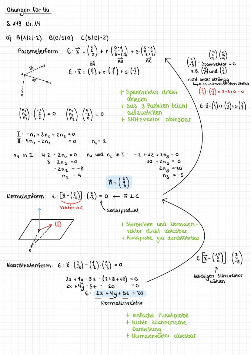 ja
g=h
identisch
echt
parallel
Parallel
Gilt g = h?
Liegt der
Stützpunkt
von h auf g?
Passender Faktor:
ZA
-Gegeben sind 2 Geraden
-Gesucht 