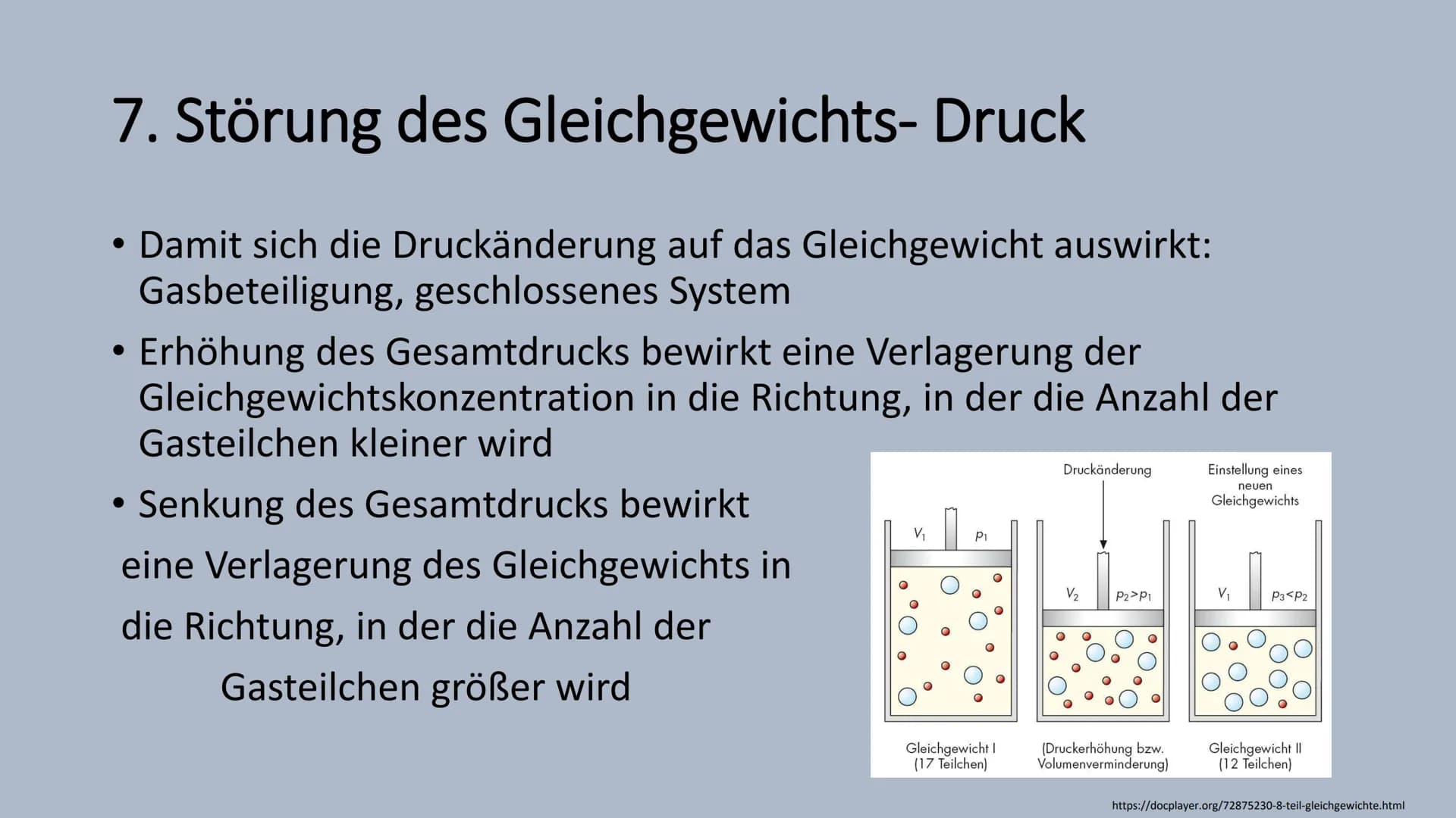 Störung des chemischen
Gleichgewichts Gliederung
1. Definition
2. Massenwirkungsgesetz
3. Prinzip des kleinsten Zwangs
4. Einfluss von Katal