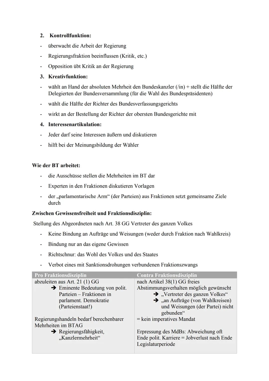 Politikverdrossenheit:
Ist die negative Einstellung der Bevölkerung gegenüber politischen Objekten bzw. ein
gestörtes Verhältnis von Teilen 