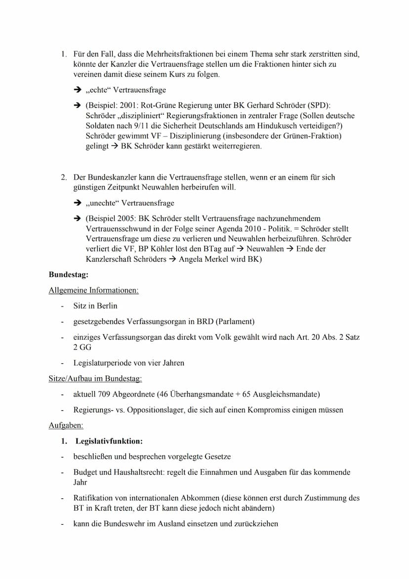 Politikverdrossenheit:
Ist die negative Einstellung der Bevölkerung gegenüber politischen Objekten bzw. ein
gestörtes Verhältnis von Teilen 
