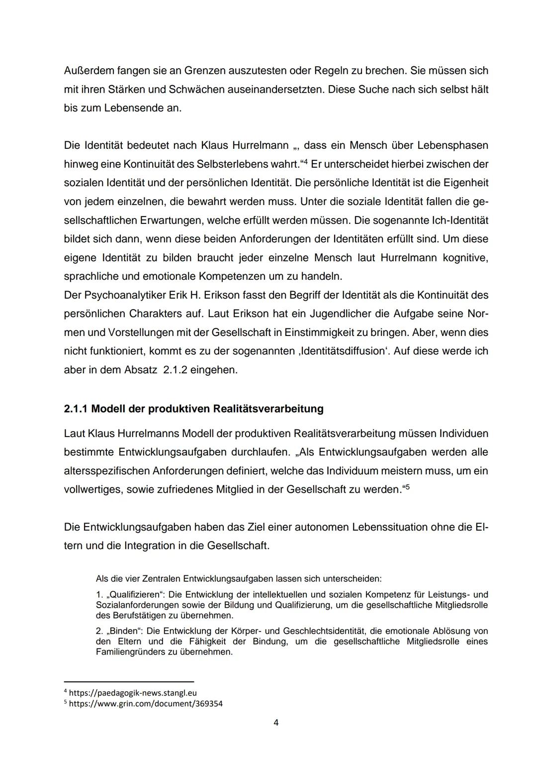 Die Auswirkungen des Cannabis-Konsums auf die
Identitätsbildung im Jugendalter
Verfasser/in:
Laura
Leistungskurs Pädagogik
Betreuungslehrer: