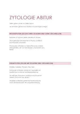 Know Zytologie - Abitur thumbnail