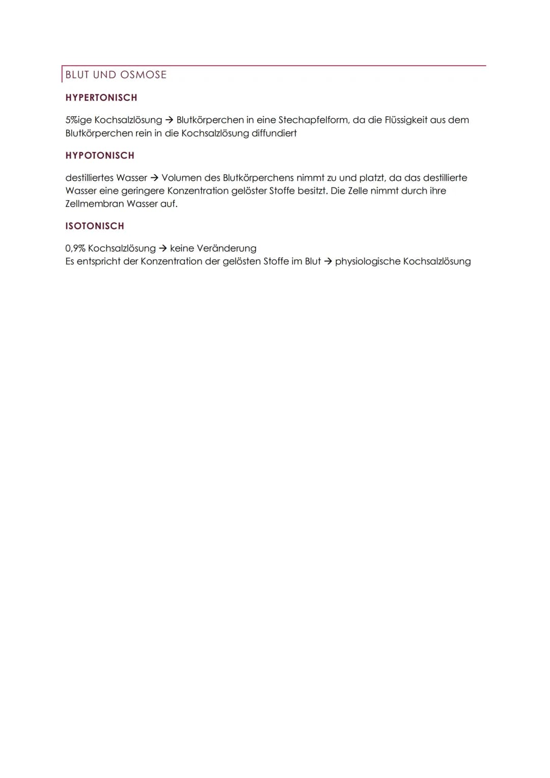 ZYTOLOGIE ABITUR
Zellen gehen immer aus Zellen hervor
Sie enthalten genetisches Material und benötigen Energie
PROKARYOTEN (ZELLEN OHNE ZELL
