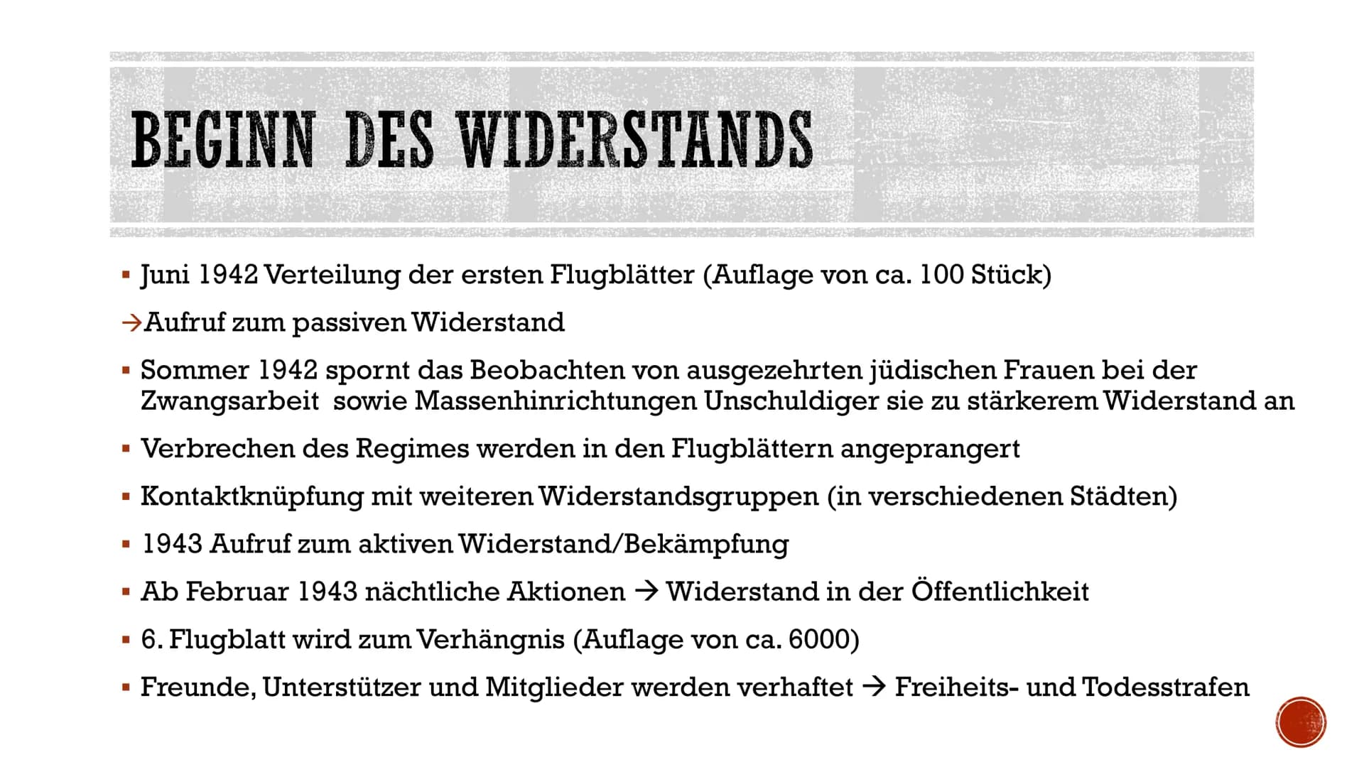DIE WEIBE ROSE
Widerstand im Nationalsozialismus
C INHALT
Enstehung
Beginn des Widerstands
Mitglieder
Hans Scholl
Sophie Scholl
Alexander Sc