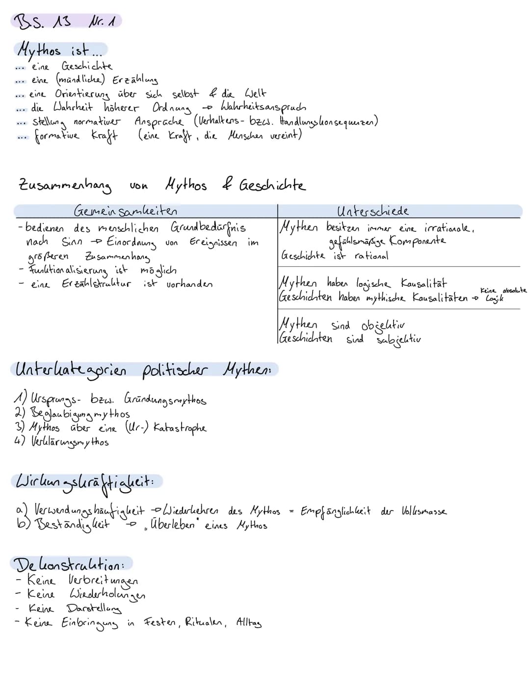 B.S. 10
Nr. 2 a)
Erinnerung sind wertende Vergegenwärtigung vergangener Ereignisse, Personen, Zustände oder
der Perspective des gegenwärtige