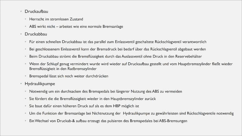 ANTIBLOCKIERSYSTEM (ABS) Auch:
ABV (Automatischer Blockier Verhinderer)
Grund:ABS-Geschützte Bezeichnung (von Bosch)
Geschichte
1928
1965
19