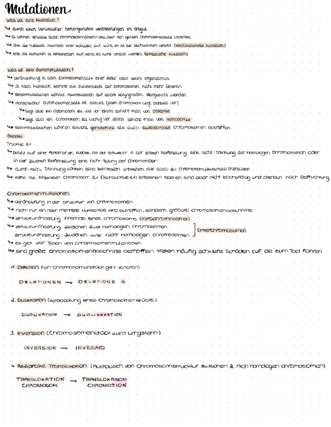 Mutationen 