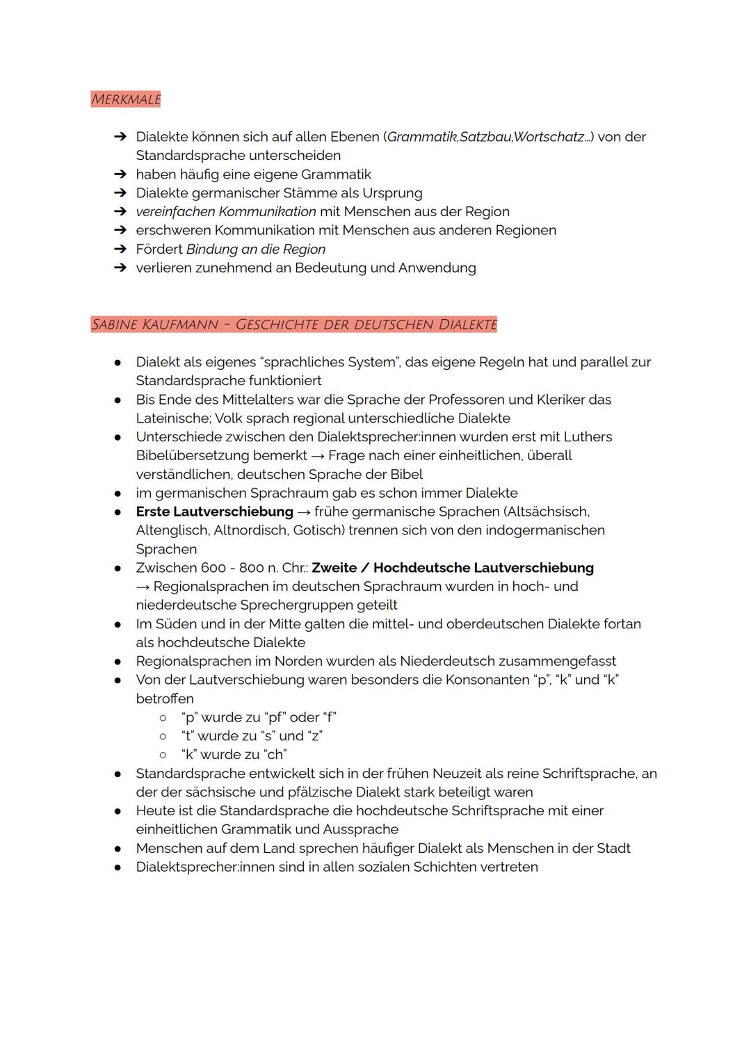 DIALEKTE UND MUNDARTEN
→ lokale oder regionale Sprachvarietät
Sprachvarietät:
Standardsprache:
DIALEKTE IN DEUTSCHLAND
Ostfriesisch
Niederfr