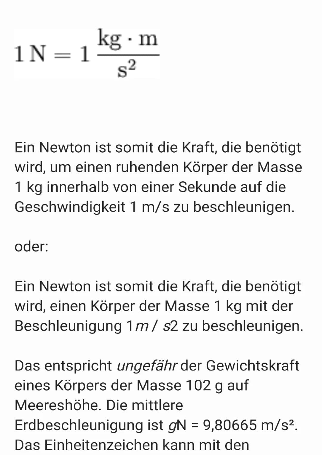Berechnung von Newton
