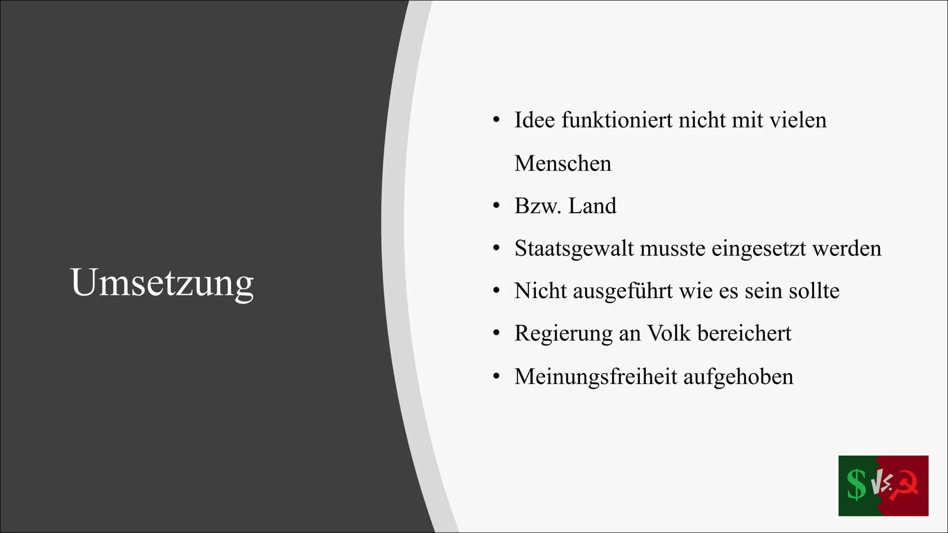 D
$
Kapitalismus & Kommunismus
Helena Pohle, Victoria Roth 11b PoWi Herr Balciunas Inhaltsverzeichnis
1)
Was ist der Kommunismus?
2)
Was ist