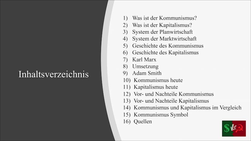 D
$
Kapitalismus & Kommunismus
Helena Pohle, Victoria Roth 11b PoWi Herr Balciunas Inhaltsverzeichnis
1)
Was ist der Kommunismus?
2)
Was ist
