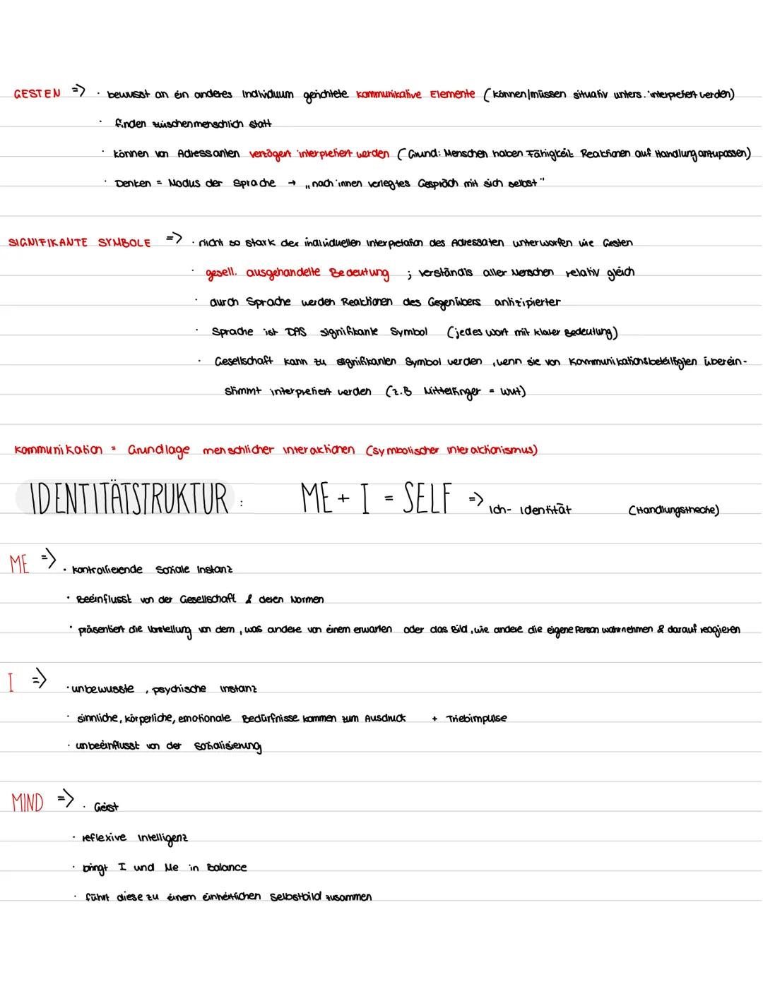 GRUNDANNAHME
Menech soziales wesen
:
MEAD
SYMBOLISCHER INTE RAKTIONISMUS
Auseinandersetzung mit Umwelt durch Interaktion und zwischenmenschl