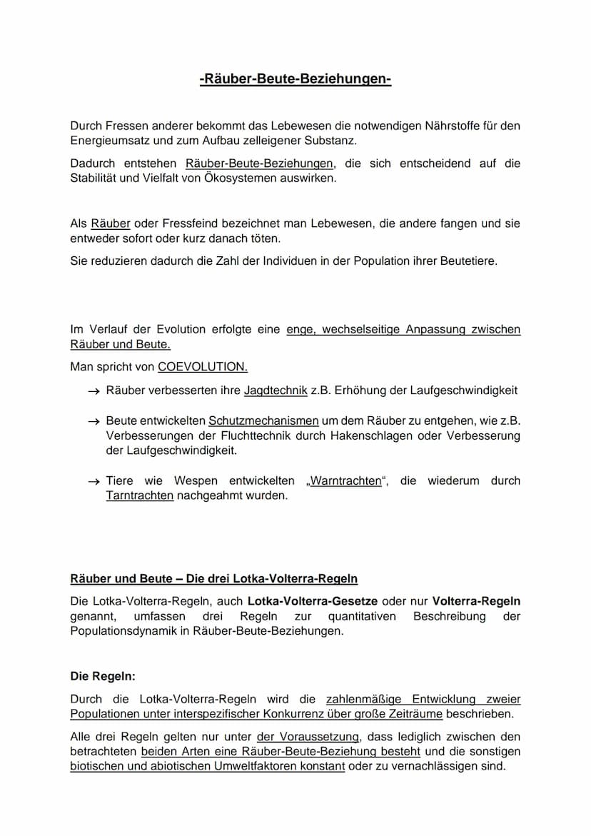 -Ökologie-
Einwirkung abiotischer und biotischer Umweltfaktoren auf Lebewesen
Abiotische Umweltfaktoren:
● Faktoren der unbelebten Umwelt
● 