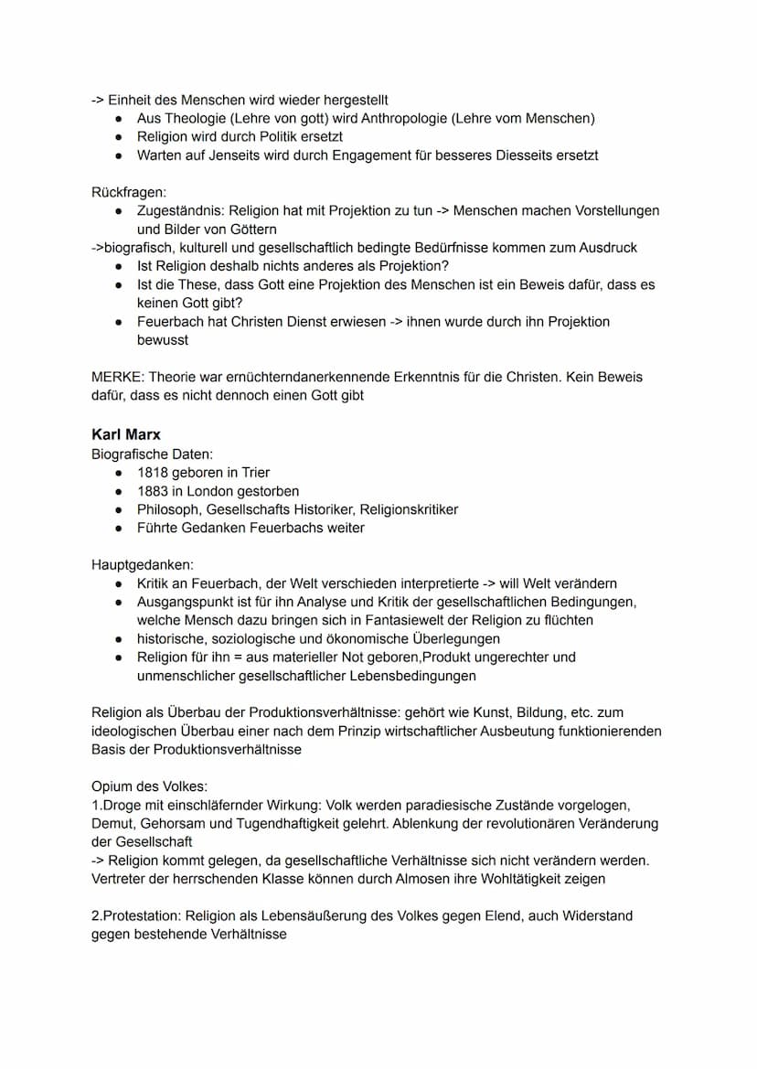 Lernzettel Religion Q2
Religionskritik im Allgemeinen:
Dient zur Unterscheidung von Vernünftigem vom Irrationalen in Glaubensdingen
Gehört z