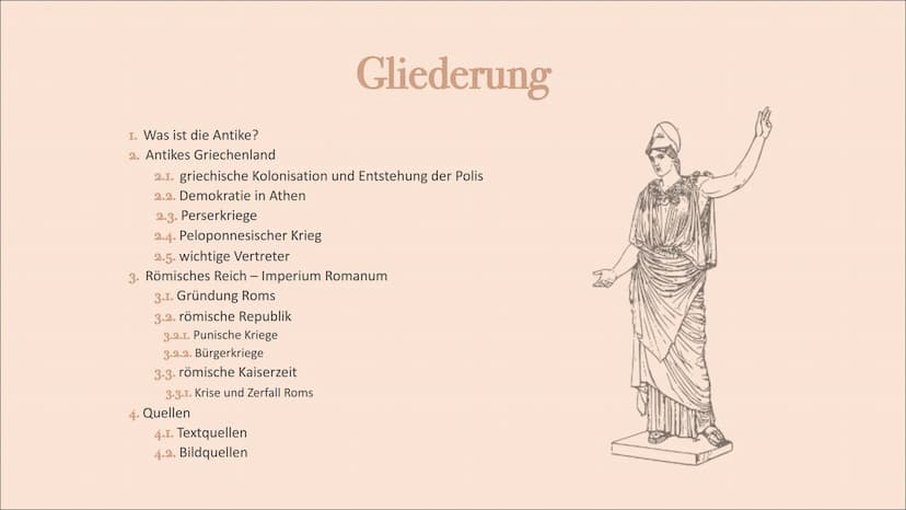 GAG2G2
Die Antike
GA26 25 2 1. Was ist die Antike?
2. Antikes Griechenland
2.1. griechische Kolonisation und Entstehung der Polis
2.2. Demok