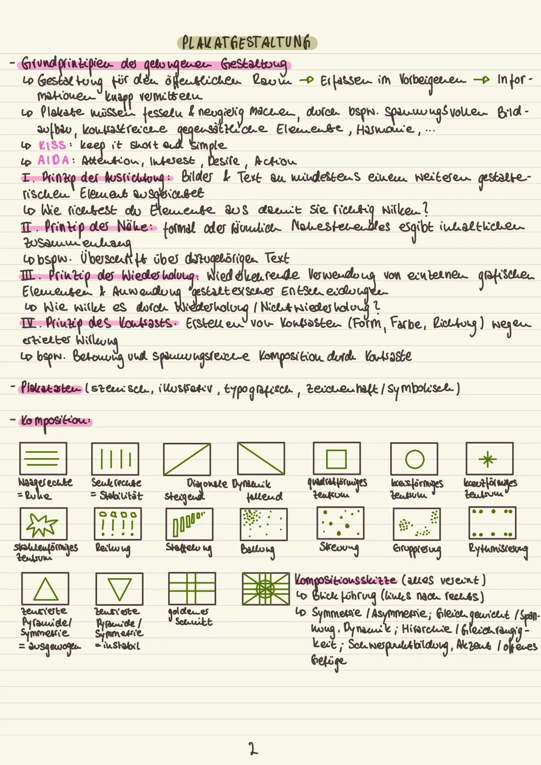 # PLAKATGESTALTUNG

- Grundprinzipien des gelungenen Gestaltong

Lo Gestaltung für den öffentlichen Room Erfassen im Vorbeigenen Infor-
mati