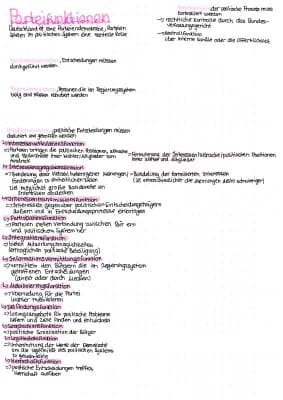 Know Parteifunktionen (Rolle der Parteien in einer Parteiendemokratie) thumbnail