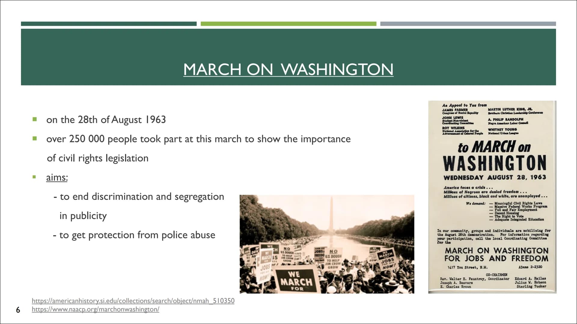 MARTIN LUTHER KING
A PRESENTATION BY...
BAKERMAT
VANDAAD
Délicieuse
RECORDA
https://www.youtube.com/watch?v=PFJeoGu_e8E
I https://upload.wik