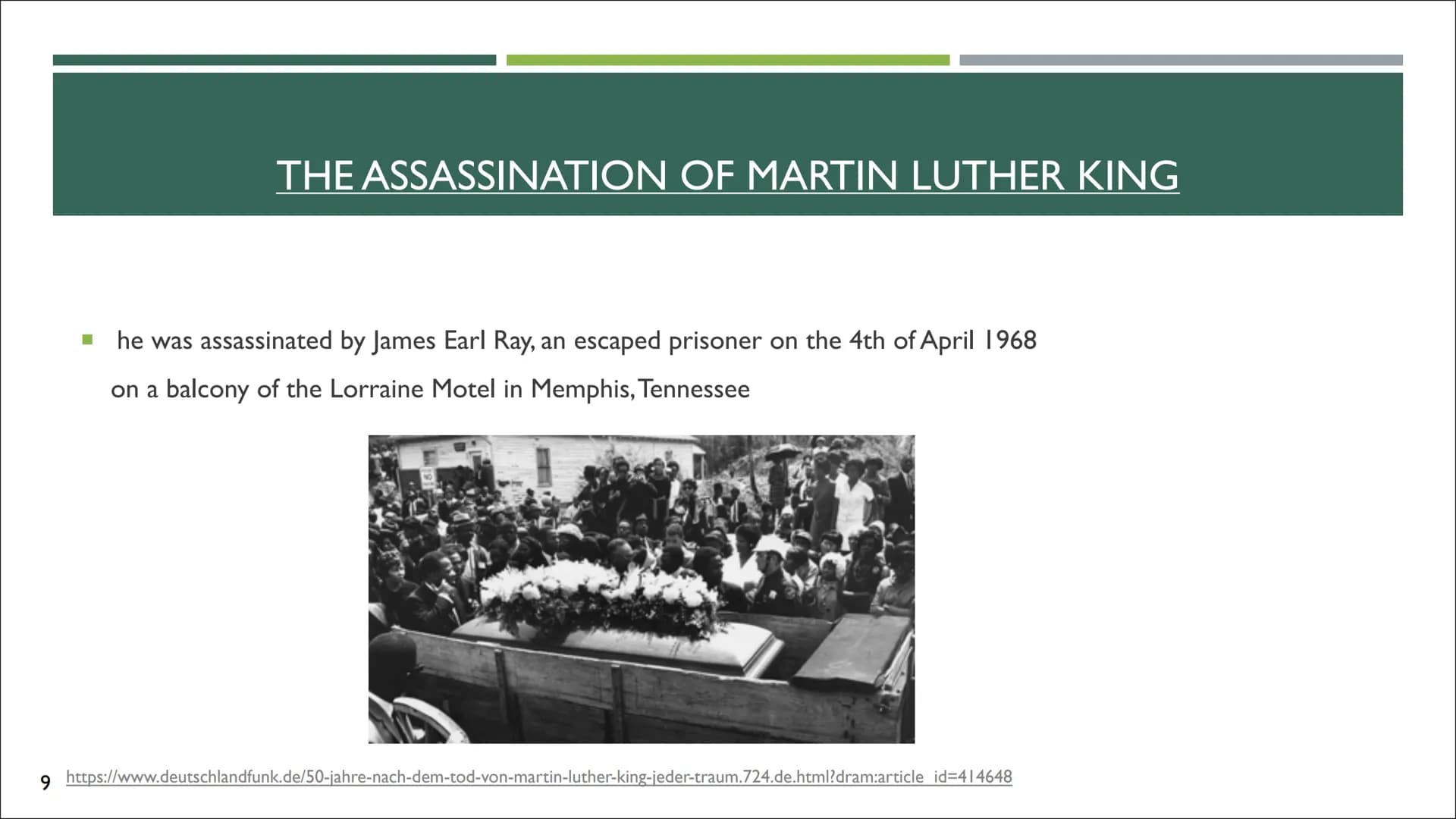 MARTIN LUTHER KING
A PRESENTATION BY...
BAKERMAT
VANDAAD
Délicieuse
RECORDA
https://www.youtube.com/watch?v=PFJeoGu_e8E
I https://upload.wik