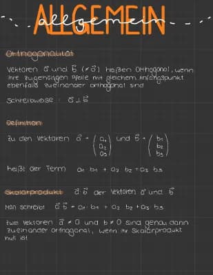 Know Zueinander orthogonale Vektoren thumbnail