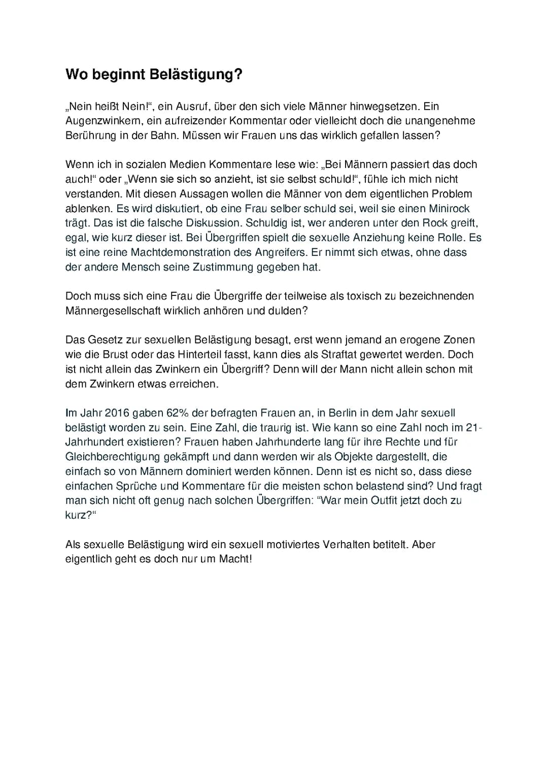 Belästigung am Arbeitsplatz: Beispiele und Arten von Belästigung