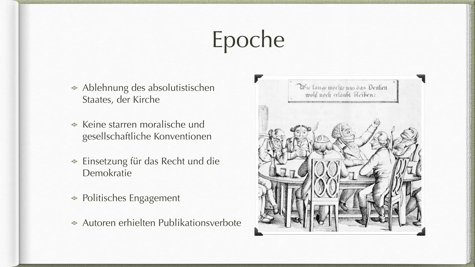 Biedermeier, Vormärz,
Realismus
1815-1900 → Historische Ereignisse
✰
Biedermeier
Vormärz
Realismus
Wichtige Personen
Werke
✰ Quellen
Inhalt 