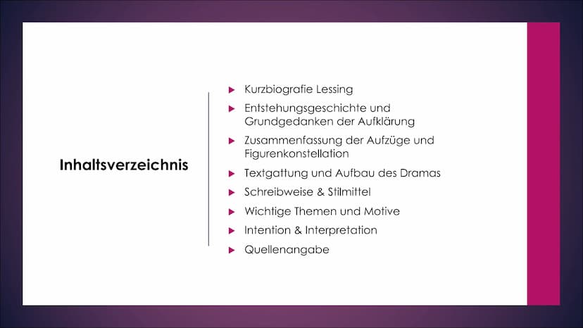 Nathan der Weise
von Gotthold Ephraim Lessing
VON NGIN Inhaltsverzeichnis
► Kurzbiografie Lessing
► Entstehungsgeschichte und
Grundgedanken 