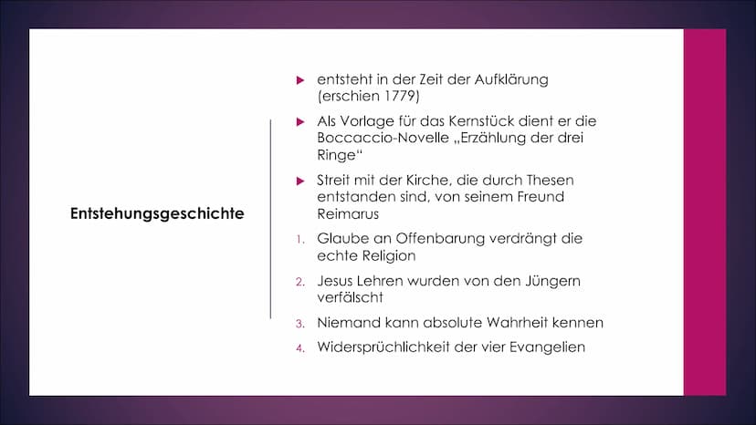 Nathan der Weise
von Gotthold Ephraim Lessing
VON NGIN Inhaltsverzeichnis
► Kurzbiografie Lessing
► Entstehungsgeschichte und
Grundgedanken 
