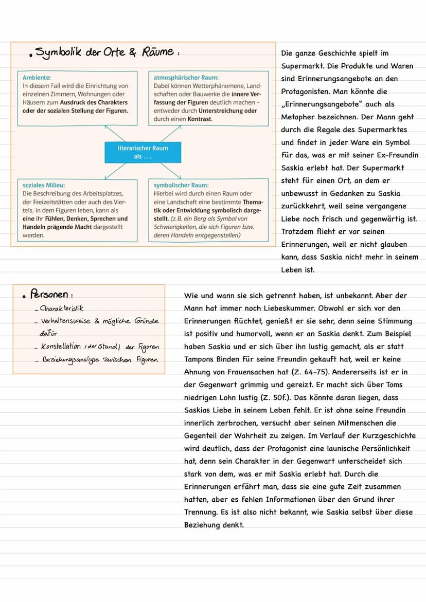 Kurzgeschichte
Merkmale
● Kurz
• Außergewöhnliches im Alltäglichen
• Schilderung eines Konfliktes, der zu einem Wendepunkt führt
Konzentrati