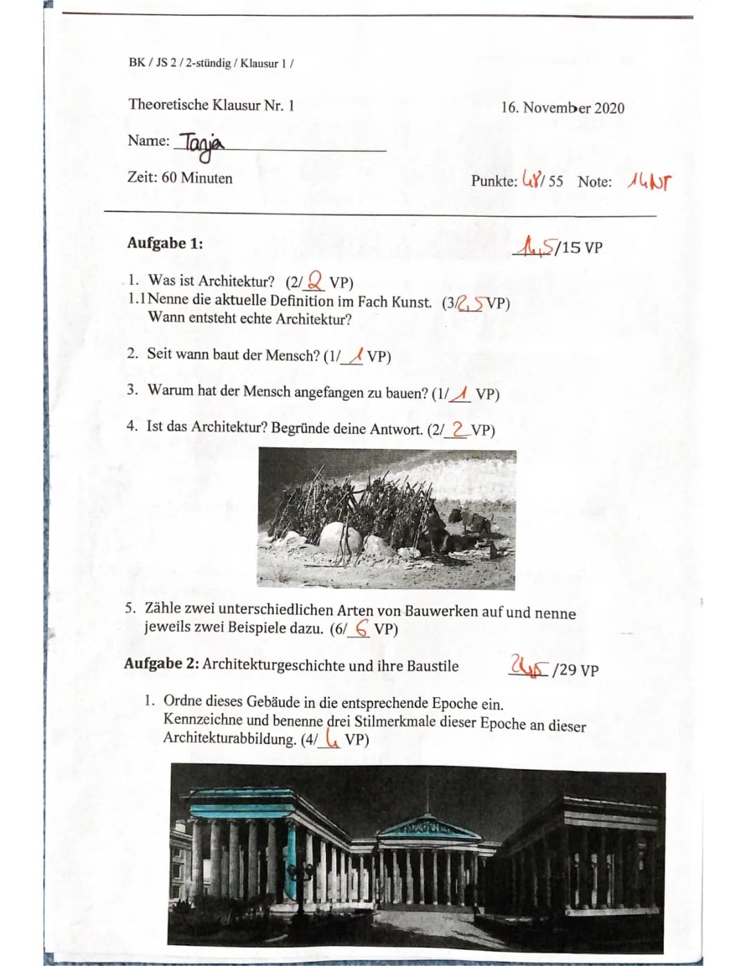 Alles über Architektur: Klausuren, Analysen und Beispiele für die Oberstufe