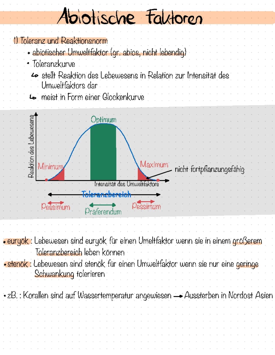 Abiotische Faktoren