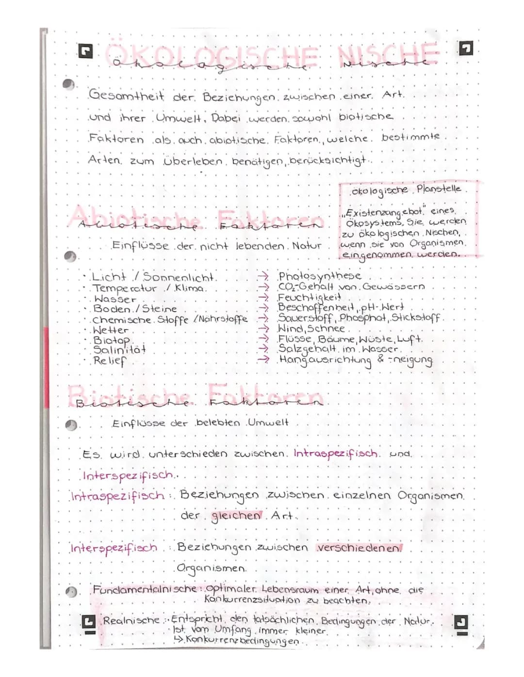 Ökologische Nische