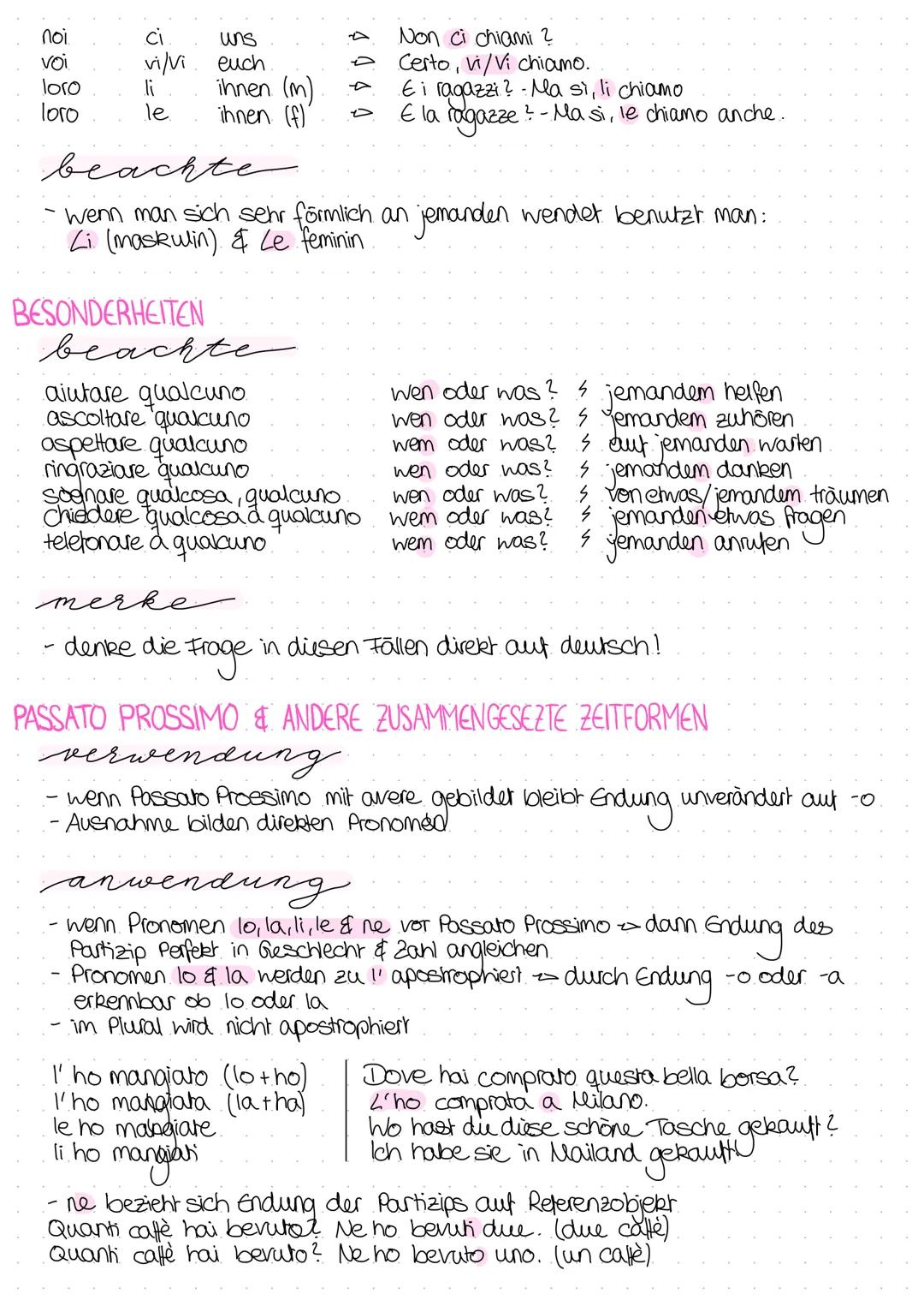 # OBJEKTPRONOMEN
direkt & indirekt

INDIREKTES OBJEKTPRONOM
verwendung.
- ersezen indirekten Objekte im Dativ
- durch Präposition a an Verb 