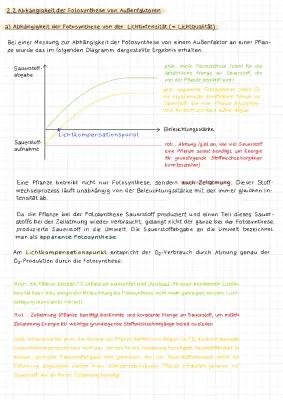 Know Abhängigkeiten der Photosynthese  thumbnail