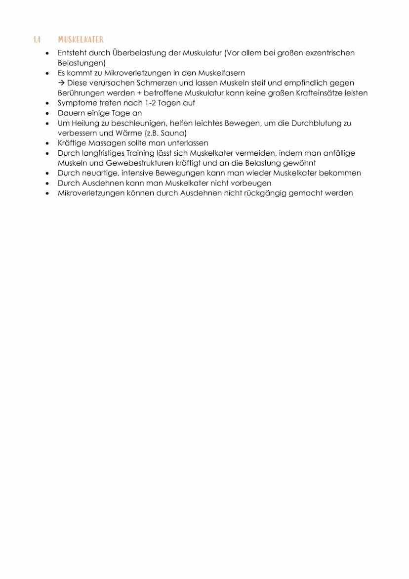 Sport Lernzettel
MODUL 0: WAS IST FITNESS?
FITNESS
Fitness beschreibt einen Zustand, der die körperliche Leistungsfähigkeit bzw. die Entwick