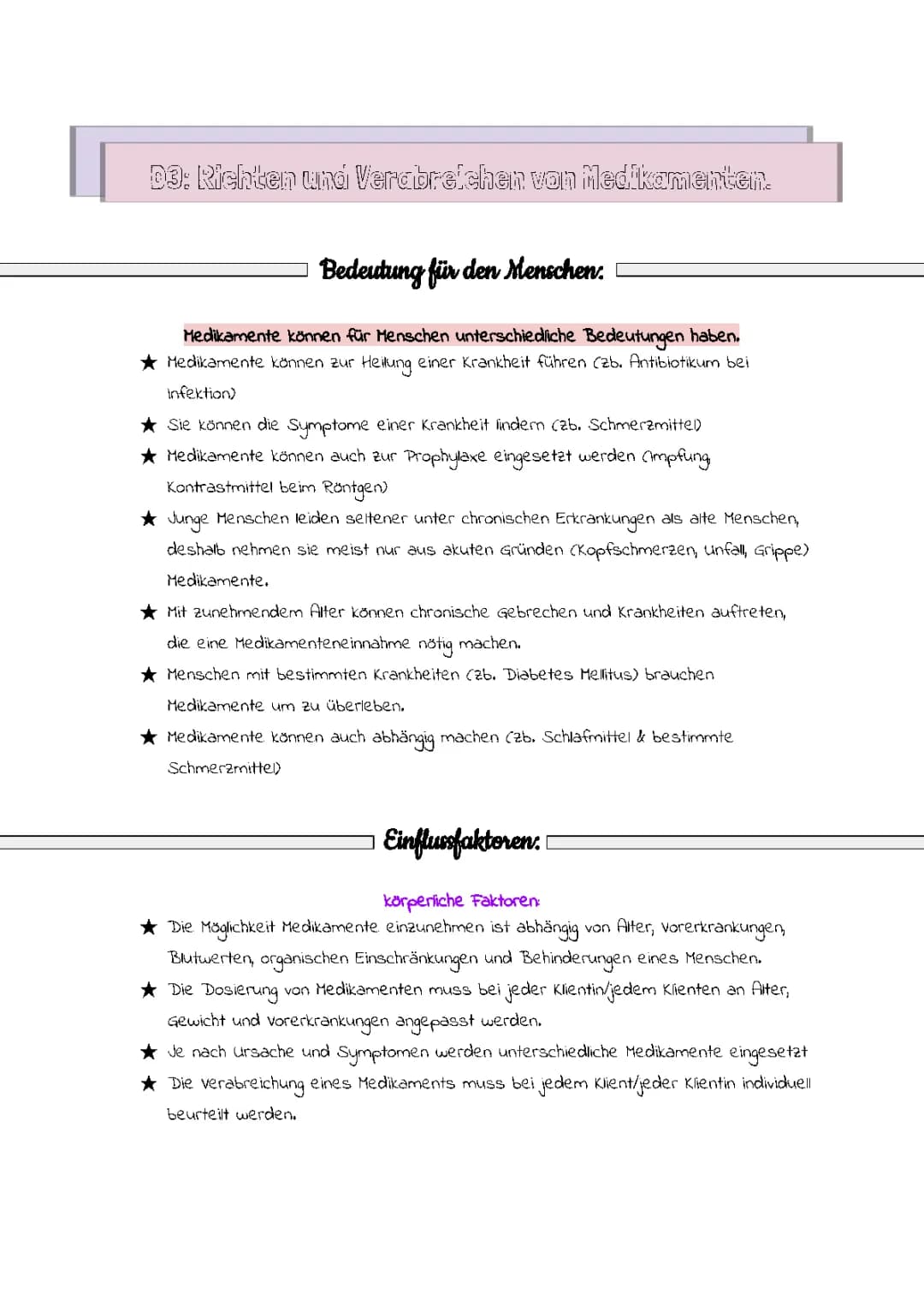 Medikamente