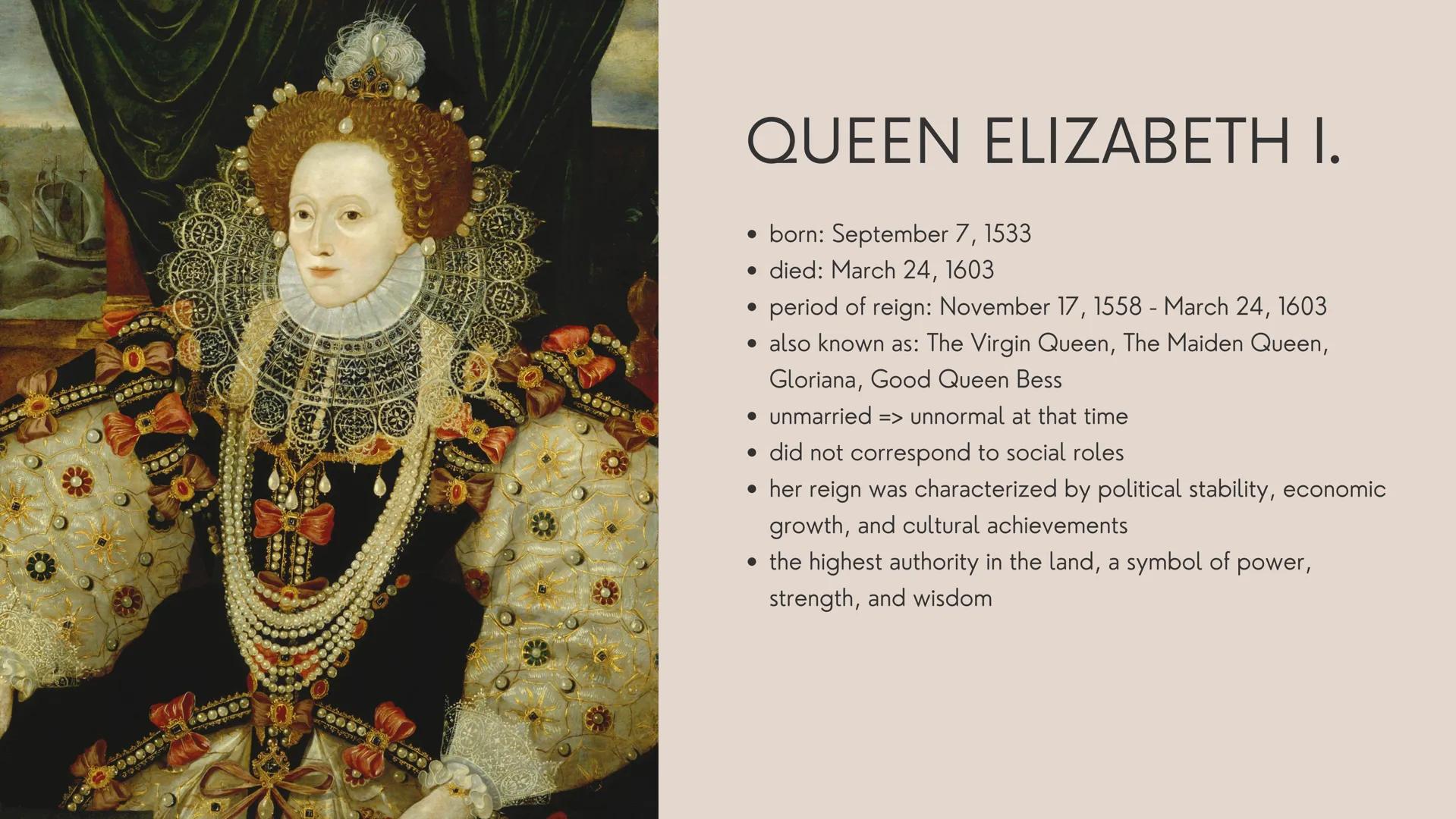 # THE

# ELIZABETHAN

# WORLD VIEW # CONTENTS

1. QUEEN ELIZABETH
2. BEAUTY STANDARDS
3. ELIZABETHAN AGE
4. THE ORDER OF THE UNIVERSE
* THE 