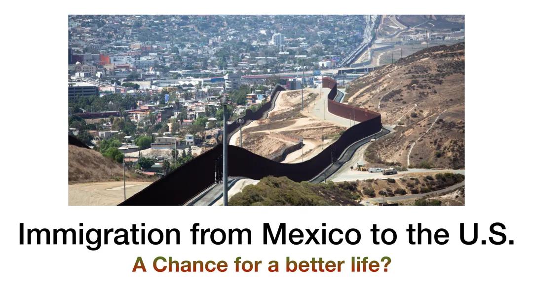 GFS Immigration from Mexico to the USA